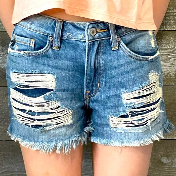 RESTOCKED Kancan distressed cutoff denim shorts! - Picture 12 of 16
